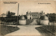 Chateau de Mesnieres-Facade du Chateau -
													76 Seine Maritime
												