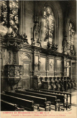 Chateau de Mesnieres - Chapelle du Pensionnat - Chaire et Stalles