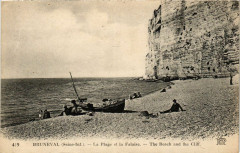 Bruneval - La Plage et la Falaise