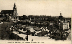 Bon-Secours - Eglise et Monument de Jeanne d'Arc -
													76 Seine Maritime
												