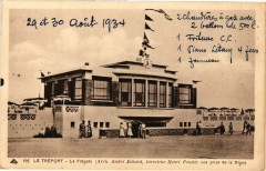 Le Treport-La Fregate vue prise de la Digue au Tréport