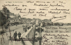 Le Treport - Le Quai du Port au Tréport
