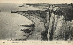 Le Treport - Vue prise des Terrasses - View taken from the au Tréport