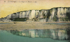 Le Treport - La Plage et les Falaises au Tréport