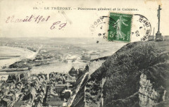 Le Treport - Ponorama general et le Calvaire au Tréport