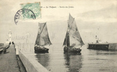 Le Treport - Sortis des Jetées au Tréport