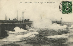 Le Havre - Effet de vague a la Nouvelle-Jetée -
																					76620 Le Havre
																			
