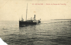 Le Havre - Entrée du Bateau de Trouville au Havre