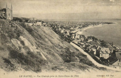 Le Havre - Vue générale prise de Notre-Dame des Flots au Havre