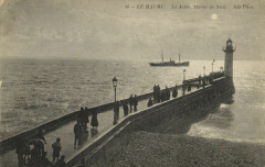 Le Havre - La Jetée Marée de Nuit -
																					76620 Le Havre
																			