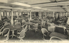 Le Havre - Le Transatlantique la Provence - La Salle a manger... -
																					76620 Le Havre
																			