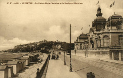 Le Havre - La Casino Marie-Christine et la Boulevard Maritime au Havre