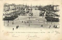 Le Havre - La Place Gambetta & le Bassin du Commerce -
																					76620 Le Havre
																			