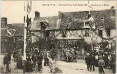 Charleval - Fete des Fleurs du 25 Juillet 1909 à Charleval