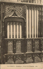 Evreux - Cathédrale Clotures des Chapelles à Évreux