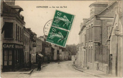Conches-La rue du Val -
													27 Eure
												