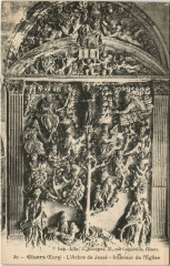 Gisors - L'Abre de Jesse-Interieur de I'Eglise à Gisors