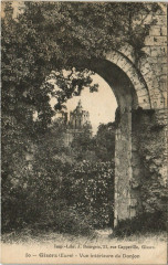 Gisors - Vue interieure du Donjon à Gisors