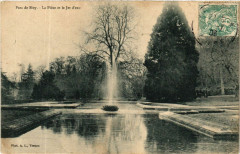 Parc de Bizy - La Piece et le Jet d'eau