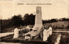 Auneau - Monument Aux Morts pour la Patrie -
													27 Eure
												