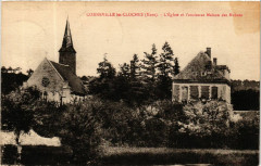 Corneville-les-Cloches - L'Eglise et l'ancienne Maison des Molnes -
													27 Eure
												