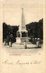 Bourgtheroulde - Le Monument -
													27 Eure
												