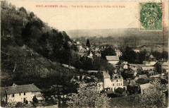 Pont-Audemer - Vue de Saint-Aignan et de la Vallée de la Risle à Pont-Audemer