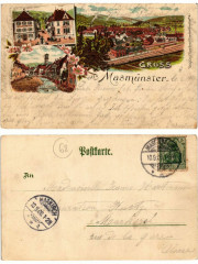 Gruss aus Masmunster Litho