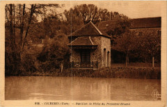 Cocherel - Pavillon de Péche du Président Briane -
													27 Eure
												
