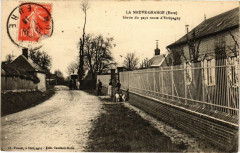 La Neuvue-Grange - Sortie du pays route d'Entrépagny