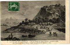 La Vallée de l'Andelle - Vue du Prieuré des Deux-Amants