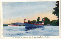 Les Pilotins au camp L. M. C. de Bouafles-les-Andelys aux Andelys