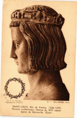 Saint-Louis Roi de France 1226-1270 - Portrait outhentique ..