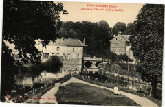 Pont-Saint-Pierre Une vue sur l'Andelle un Jour de Féte à Pont-Saint-Pierre