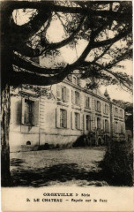 Orgeville - Le Chateau - Facade sur le Parc
