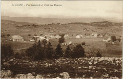 La Cure Vue générale et Fort des Rousses -
													39 Jura
												
