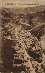 Morez Jura Vue générale prise du Bechet