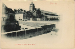Les Halles et Eglise Notre-Dame