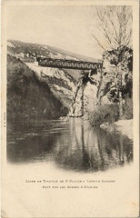 Ligne de Tramway De S'Claude a Lons-le-Saunier Pont Sur Les Gorges à Lons-le-Saunier