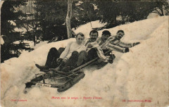 Morez sous la neige - Sports d'hiver -
													39 Jura
												