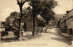 Mouchard- Route d'Arbois et le Vignoble France- à Mouchard