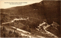 Route deSaint-Claude a Morez,Les Lacets de Cinquetral France à Saint-Claude
