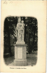 Vierge a l'entree du Parc France -
													39 Jura
												