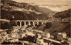 Morez Le Quartier du Bas le Chateau des Essarts. -
													39 Jura
												