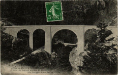 Ligne de Morez a Saint-Claude Viaduc du Saillard et Pot du Diable. à Saint-Claude