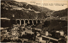 Morez Le Quartier du Bas le Chateau des Essarts -
													39 Jura
												