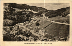 Morez le Bas et la ligne du Chemin de Fer à Chemin