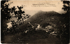 La Vallée de l'Ain et les batiments de la Colonie