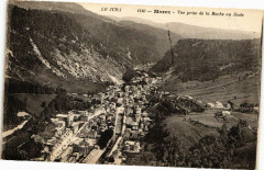 Morez-Vue prise de la Roche au Dade