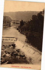 Champagnole-Une Vue sur l'Ain à Champagnole